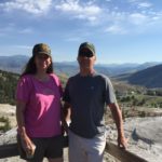 Greg & Beth at Mammoth Hot Springs